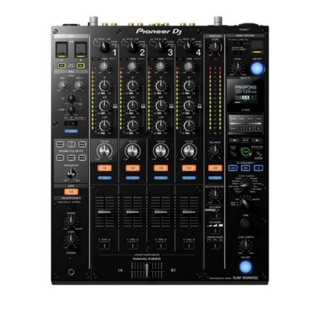Pioneer DJM900NXS1 + adaptor Jack>Minijack + Case + Shure SM58