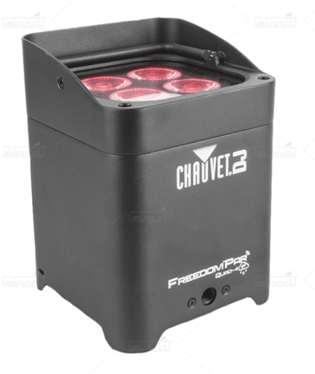 Led Uplighter met batterij  Set of 10 Chauvet Quad  Par 4 ip