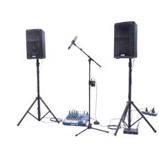 Presentatie set 80 personen met draadloze microfoon