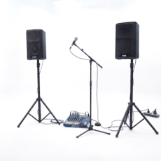 Presentatie set  80 Personen met vaste microfoon