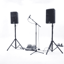 Presentatie set  80 Personen met vaste microfoon