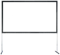 Screen Projectiescherm AV Stumpfl Monoblox 32 345 x 203, Flex White R10 IS T32 legs in flightcase