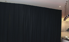 Pipe - drape Huren ✓ Doekenwand Huren