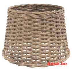 Plafondlampenkap Ø40x26 cm Rotan bruin
